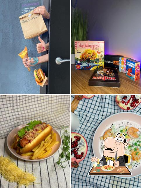 Еда в "Basement"