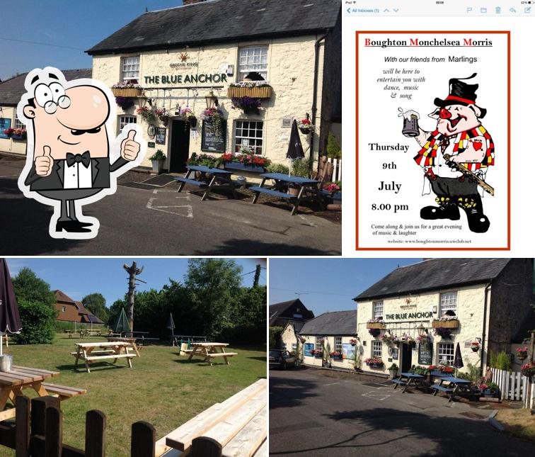The Blue Anchor.St Mary Platt Borough Green