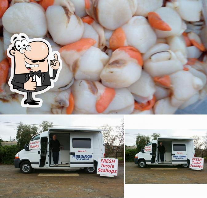 Warren Cripps Fresh Seafood Van