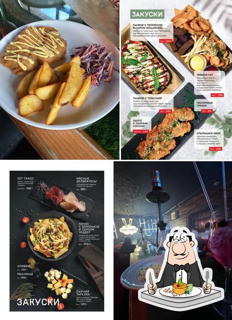 Еда в "Убье двух зайцев"