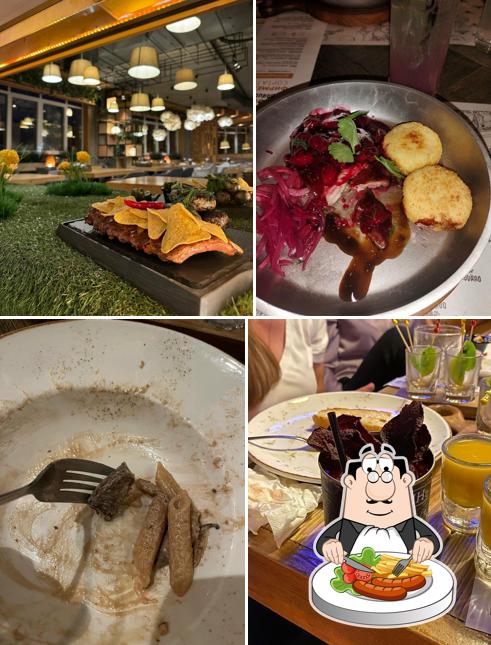 Еда в "Braubauer"