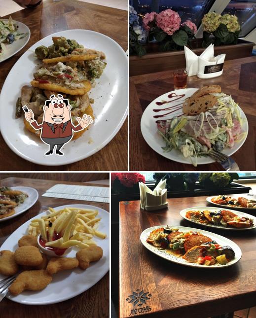 Еда в "Граф Кафе"