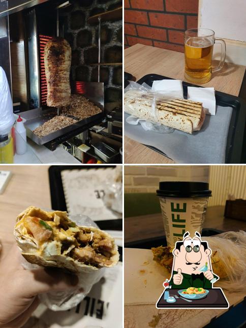 Еда в "Шаурме Marsel"