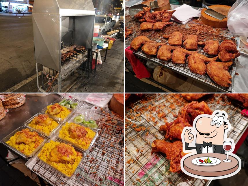บังเปี๊ยก ไก่ย่าง ไก่ทอด