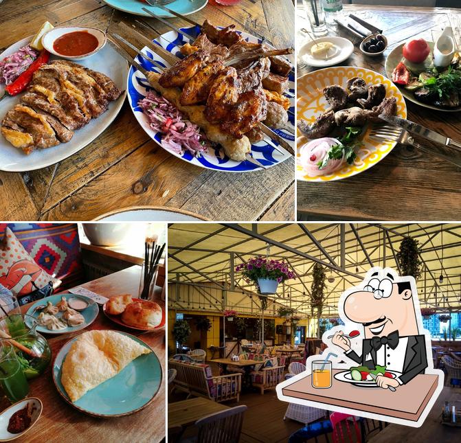 Блюда в "Чайхоне №1 на Городецкой"