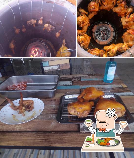 ไก่อบโอ่ง บ้านอาชา Roast Chicken