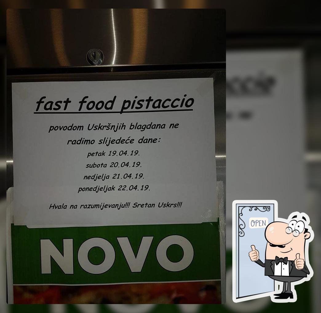 Fast food pistaccio