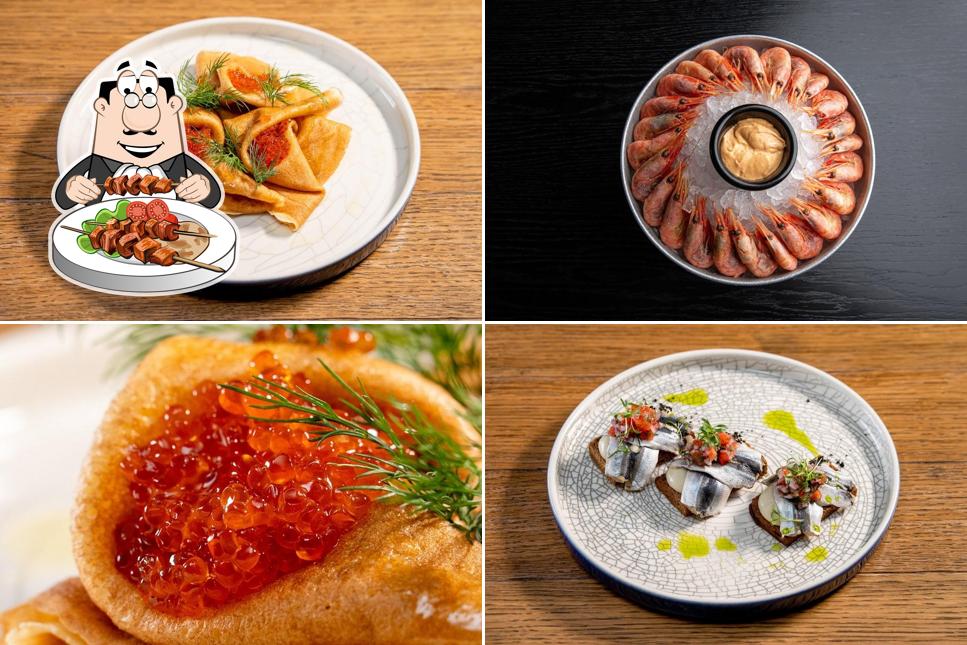 Блюда в "Брассерии Ламбик"