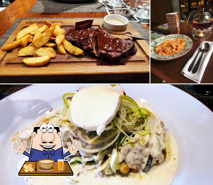 Еда в "Маме Рома"