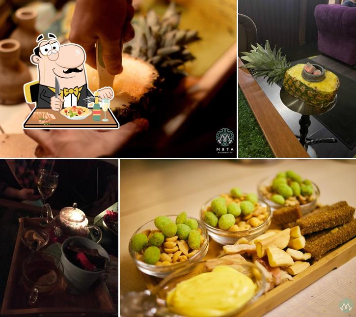 Еда в "Мяте LOUNGE"