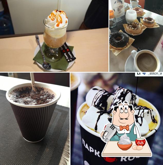 "Парк кофе" предлагает разнообразный выбор десертов