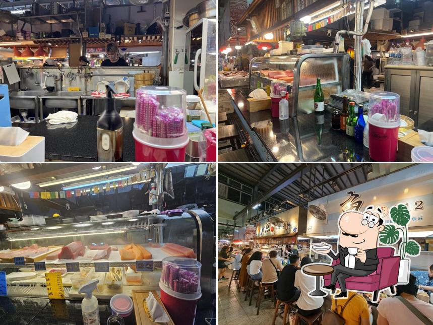 東港華僑市場魚莊黑鮪魚生魚片、握壽司專賣店（212）