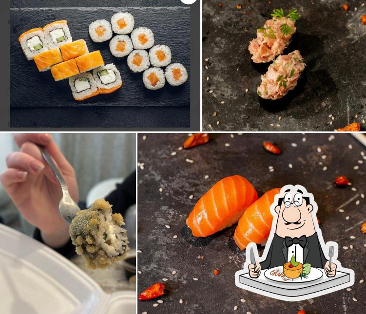 На компанию от Sushi house