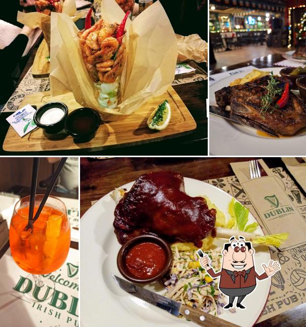 Блюда в "Ирландском пабе Dublin"