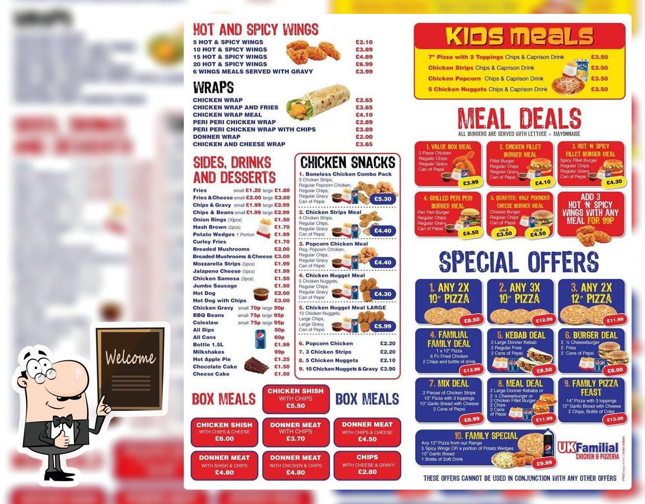 Familial Pizzeria Wigan