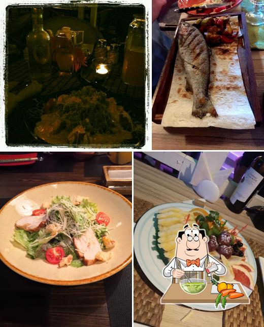 Салат из морских водорослей в "Ласковом Береге 1"