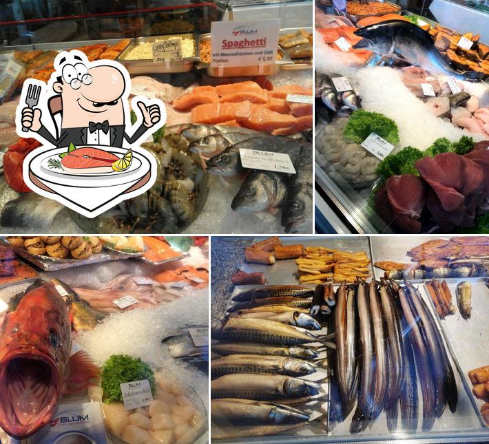 Fisch Blum - Westerland Neue Str. 2 - Fischfachgeschäft mit kleinem Bistro