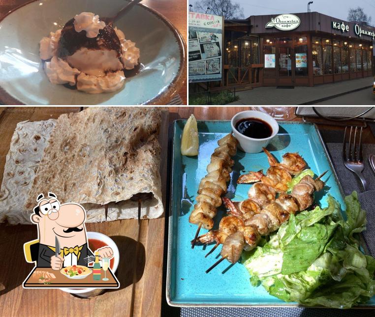 Блюда в "Оранжерее"