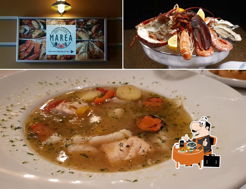 Моллюски в "Ресторане "Marea""