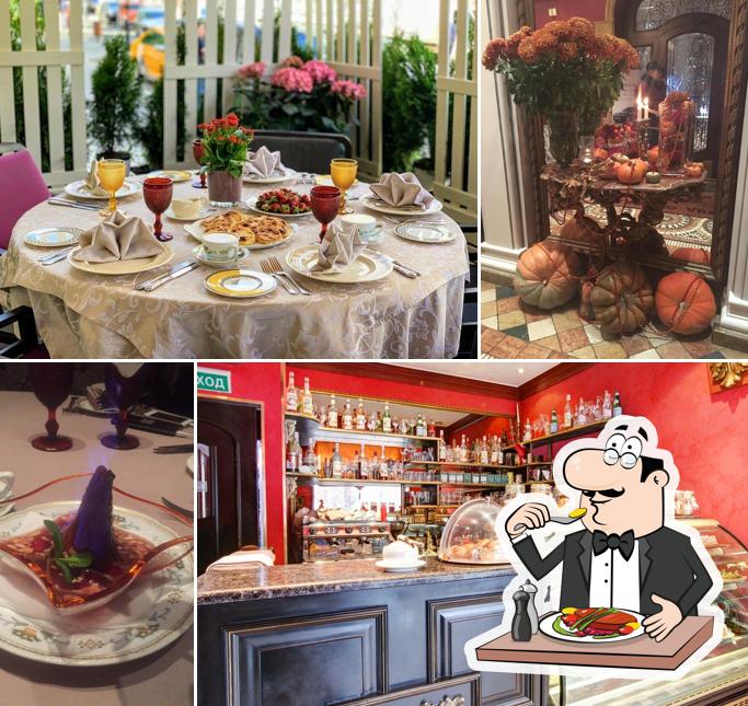 Еда в "Ресторане Палаццо Дукале"