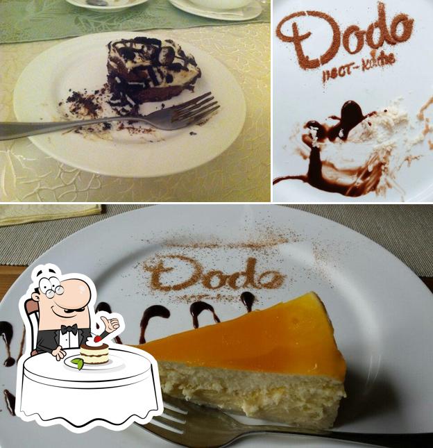 "Dodo" представляет гостям большой выбор десертов