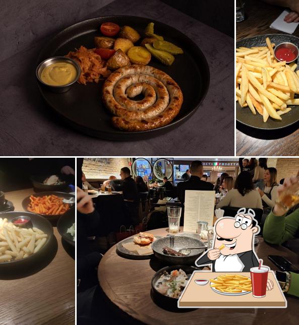 Картофель фри в "The Бык"