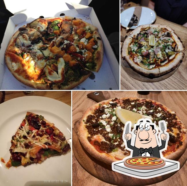 Mad Raven Hot Stone Pizza