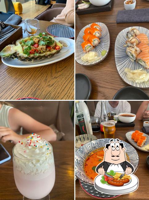 Еда в "Roppongi"