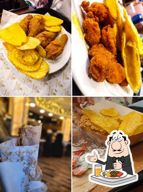 Golden chicken