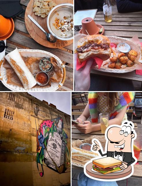 Попробуйте бутерброды в "Branch Garage"