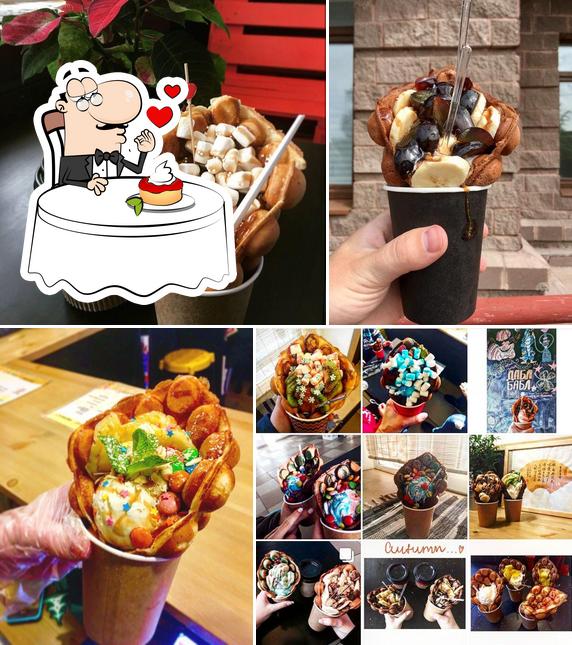 "ДаблБабл" предлагает широкий выбор сладких блюд