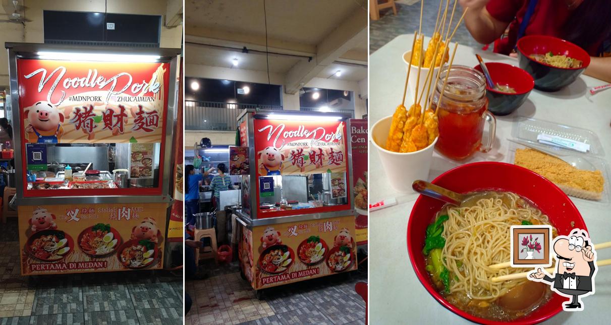 Noodle Pork (Zhucaimian)