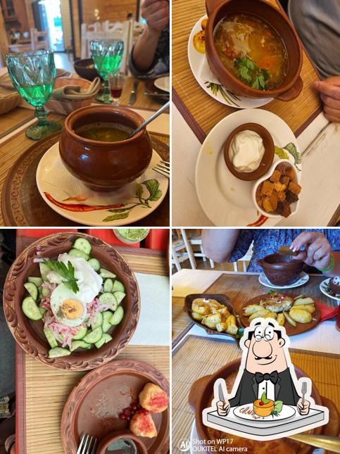 Еда в "Чайной"