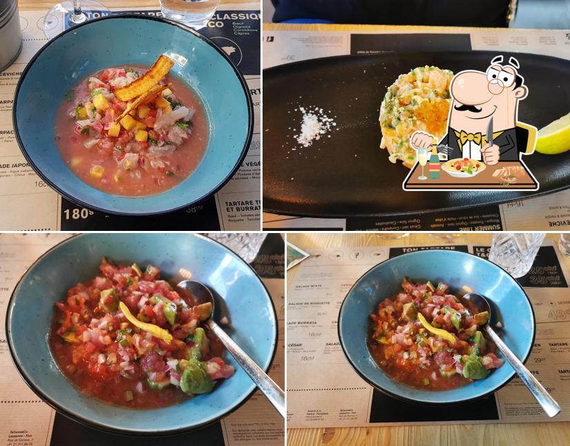 Tartares & Co Lausanne Flon - Cuisine Crue à Lausanne