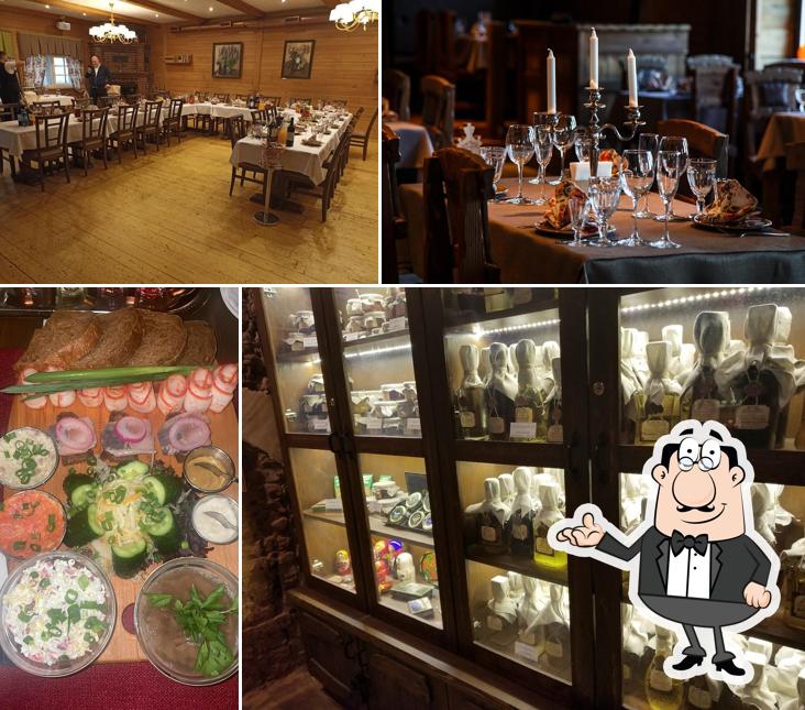 Посмотрите на внутренний интерьер "Трактира Хлебникова"