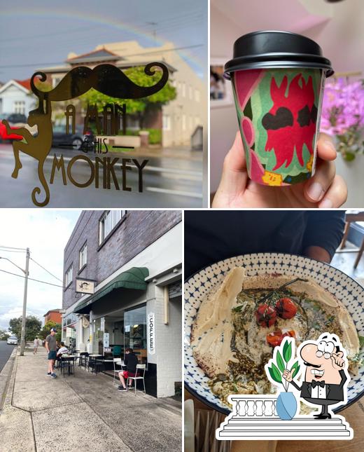 A Man and his Monkey Cafe