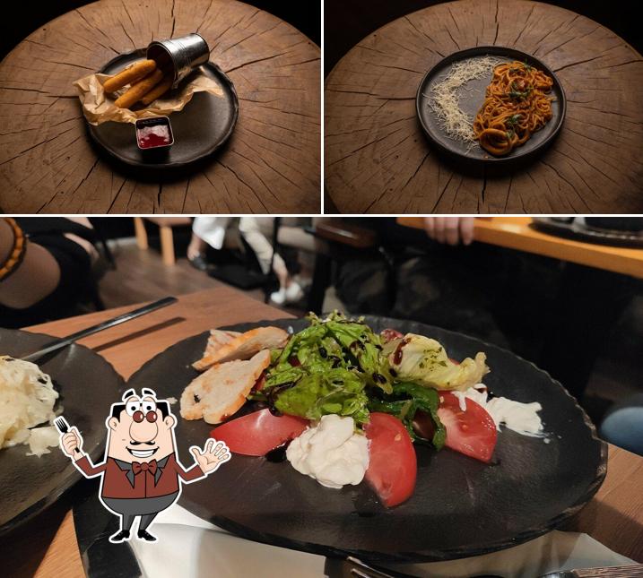 Еда в "The Pivo"