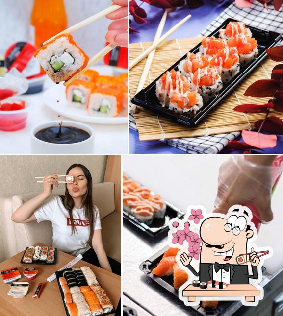 Закажите разные сеты суши