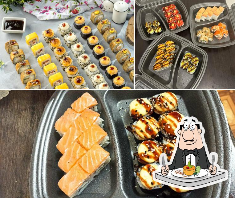 Еда в "Sushi Moji"