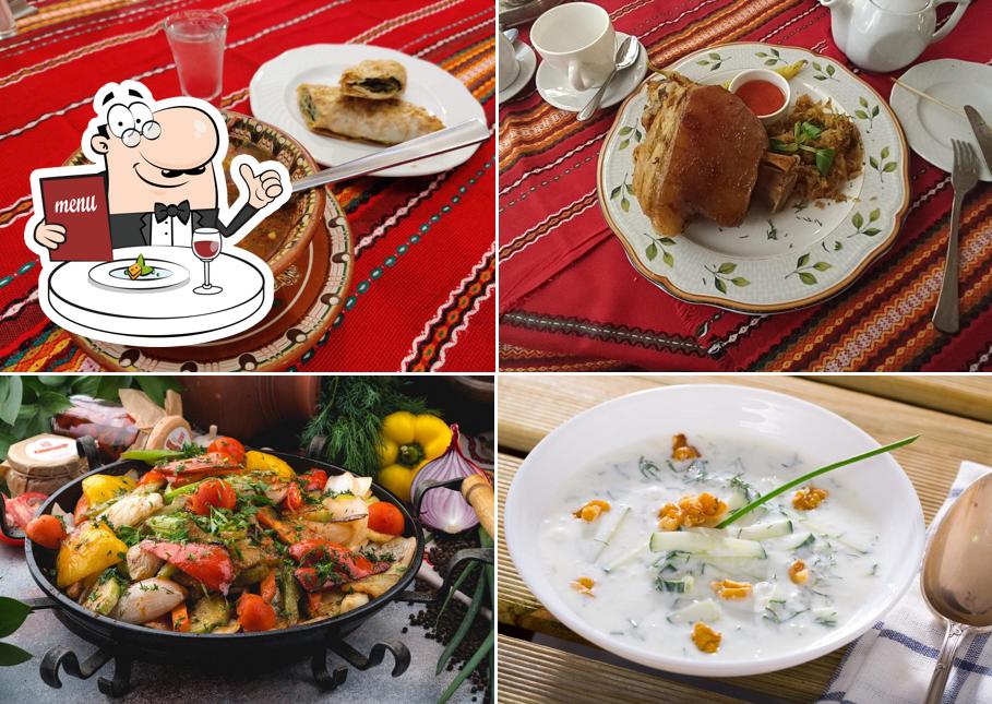 Еда в "Бабе Марте"