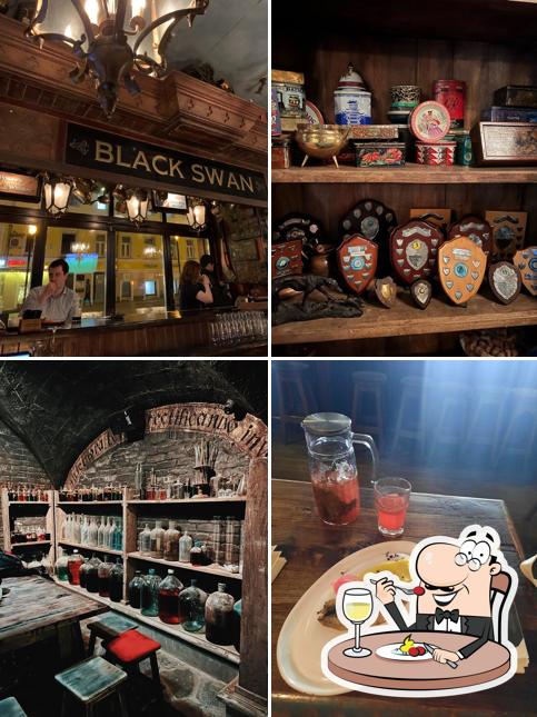 Блюда в "The Black Swan"