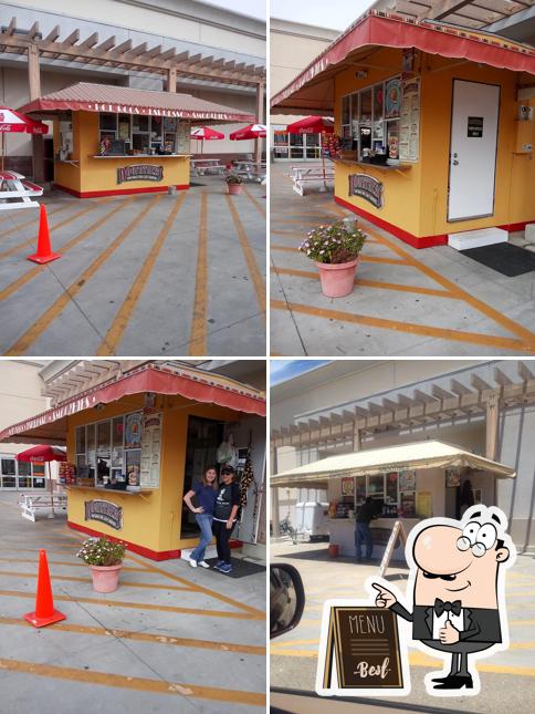 Dogfather's hot dogs