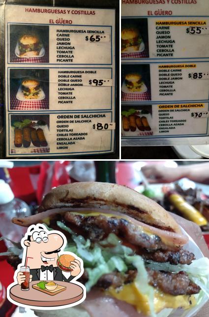 Hamburguesas y costillas El Güero