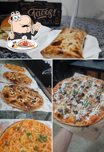 mega pizza .