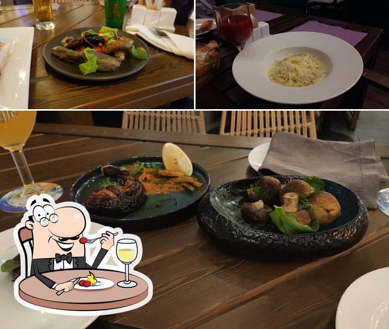 Блюда в "Ресторане del Mar"