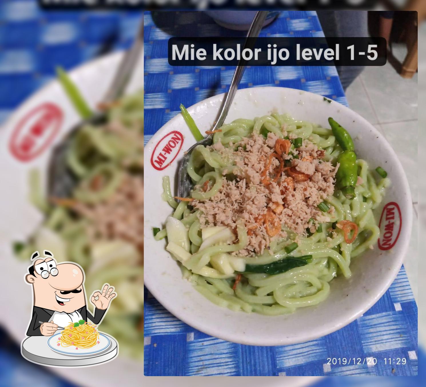 Mie Color Ijo