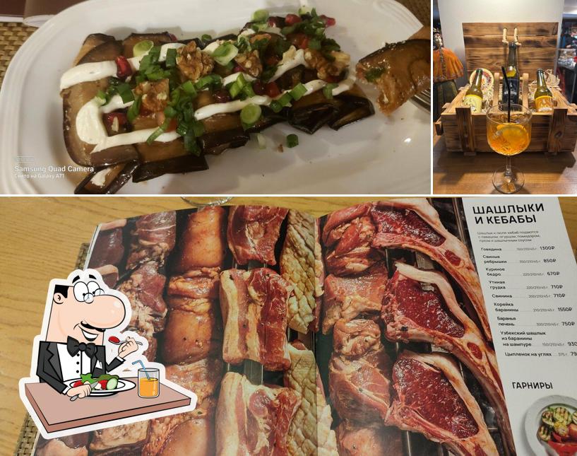 Это фотография, где изображены еда и напитки в Резиденция королей