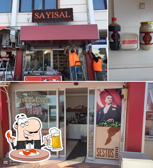 Kadir Usta Peynir Helvası Sestos Coffee Eceabat