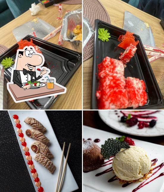 Еда в "Sushi box. Суши - Баре, Кафе, Доставка суши, роллов и лапши Wok по Ульяновску"