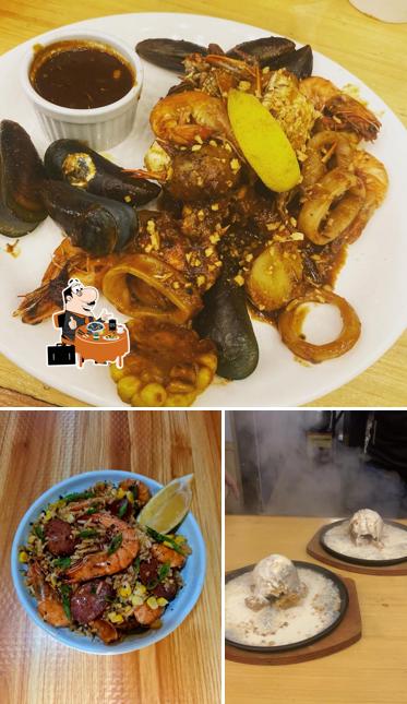 Pooh-bah seafoods, ribs and steaks